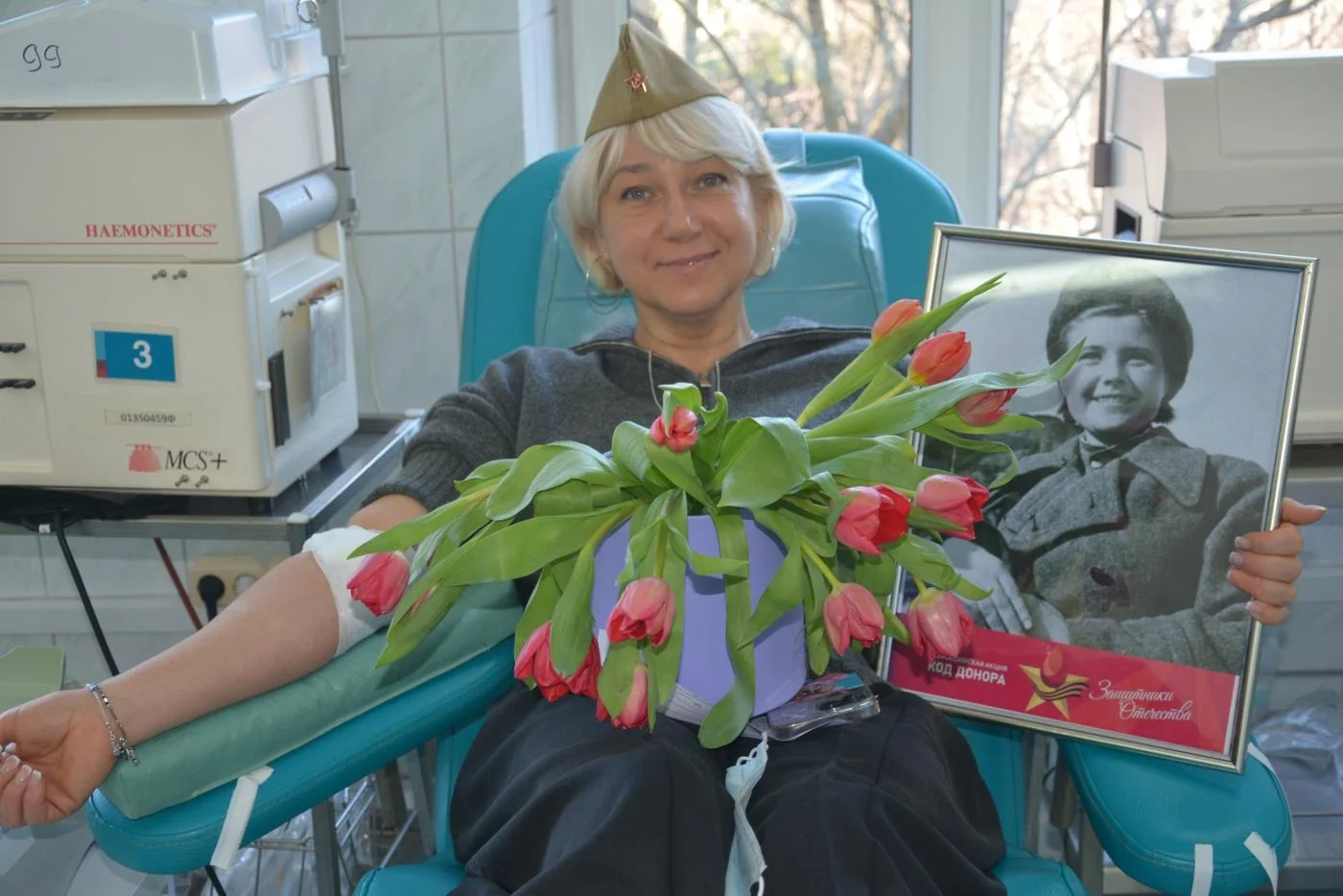 Накануне Международного женского дня на станции переливания крови Калининградской области состоялось праздничное мероприятие