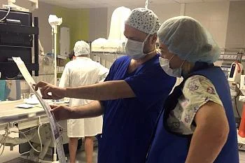  В Гусевском сосудистом центре проведена очередная уникальная для региона операция