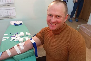 В ходе донорской акции жители Гусева сдали 96 доз цельной крови
