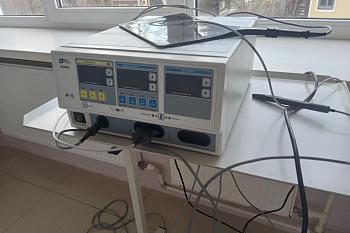 В Правдинской больнице начали оказывать медицинскую помощь с помощью нового электрокоагулятора
